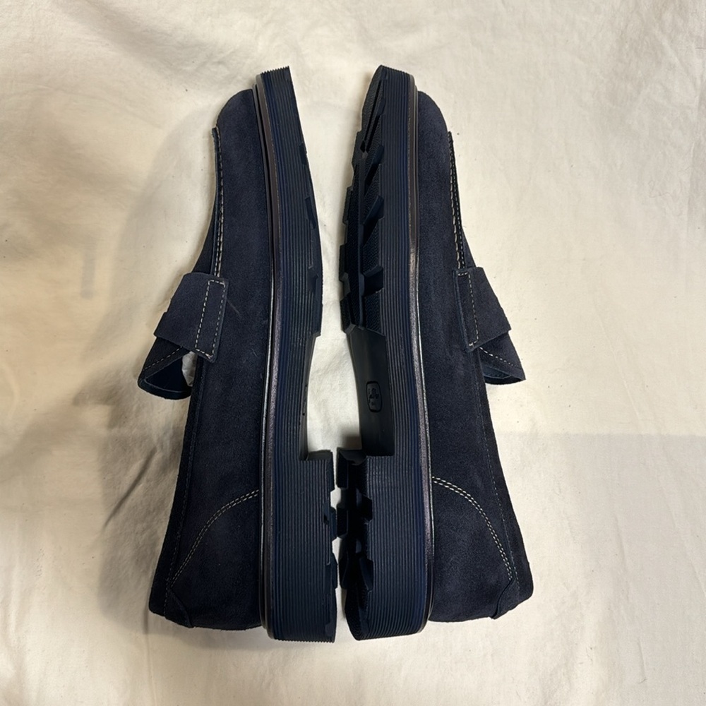 NEW Good Man Brand Lexington Loafer Size 10 Navy Leather - Picture 10 of 10